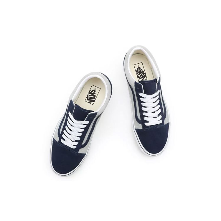 Vans Old Skool 2-Tone Low Top Skate Shoes Unisex Sneakers Gray Blue VN0A3WKT4OV