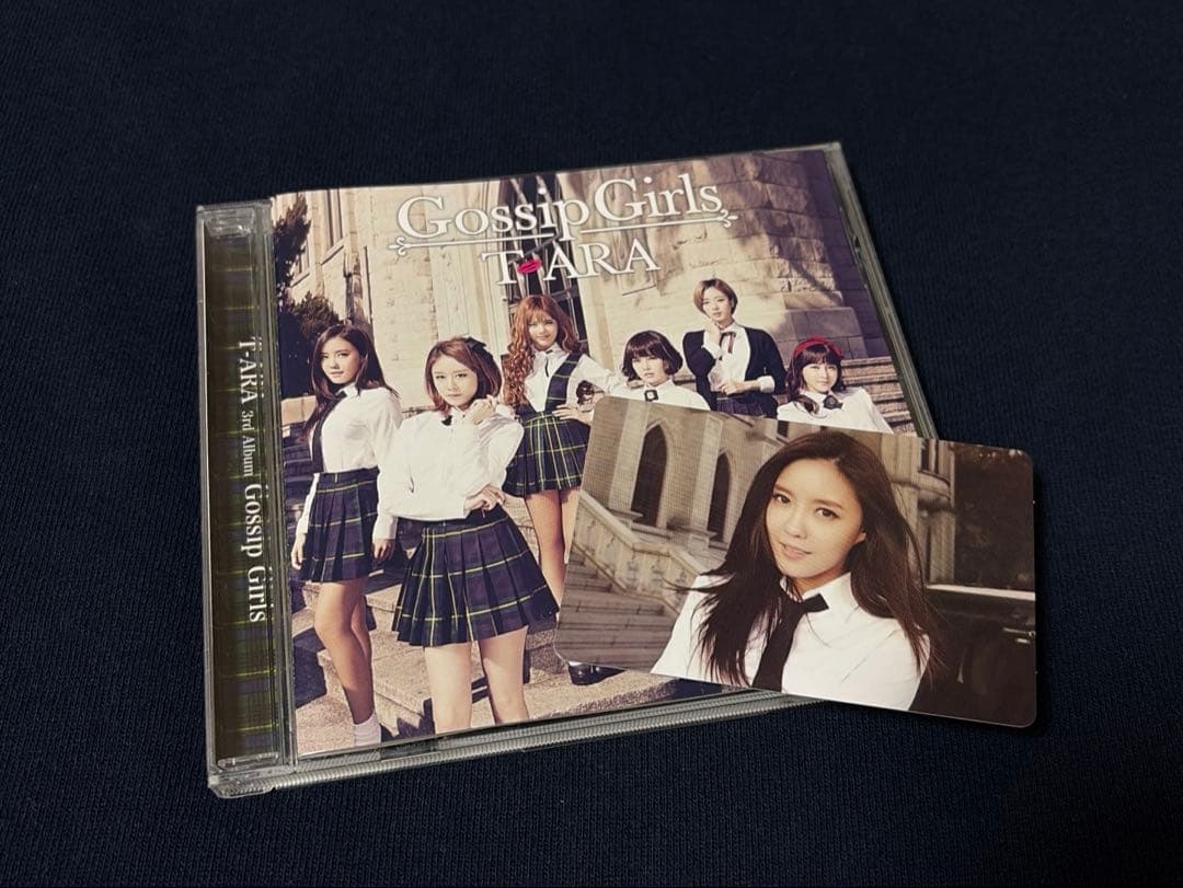 

[USED] T-ARA Gossip Girls CD Hyomin Album with Trading Card