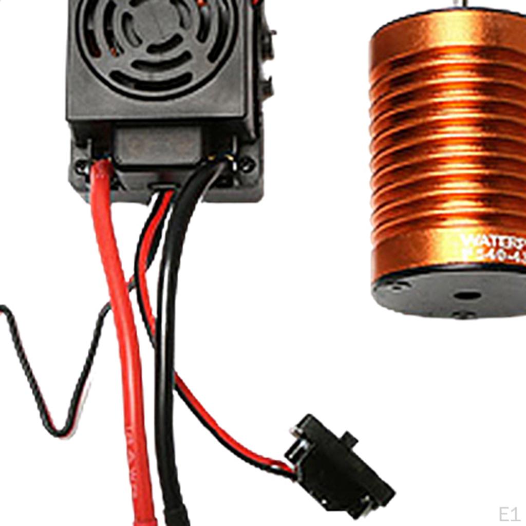 Metal Brushless Motor Waterproof 60 Set fits for 144001 RC Car accessories