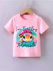Summer Baby Boy Clothes Kid Girls Casual Sea Turtle Printed T-shirts Children Fashion Summer Crew Neck Short Sleeve Y2k Tee Tops