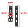 Cinturino in Silicone Quick Fit 22mm 26mm per Garmin Tactix 8 Quatix 8 Fenix 8 51/47mm Braccialetto Garmin Forerunner 970 Instinct 3 45mm