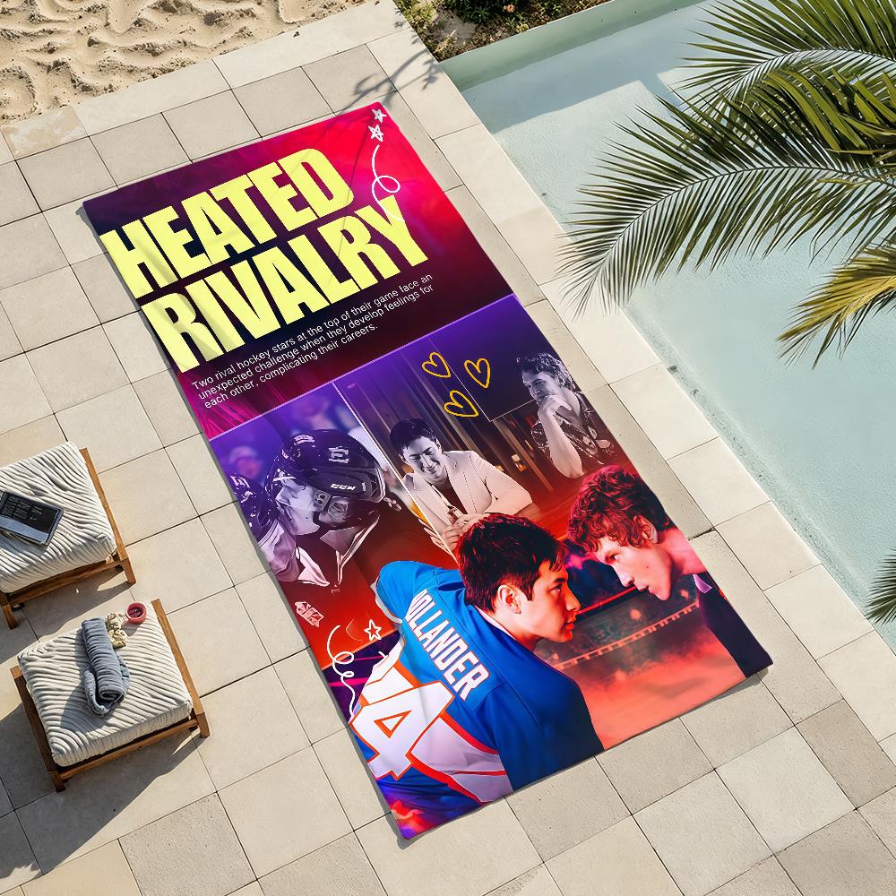 Love tv H-heated R-rivalry Towel Drying Bath Towel Applicable To Light Swimming Camping Yoga Beach Out
