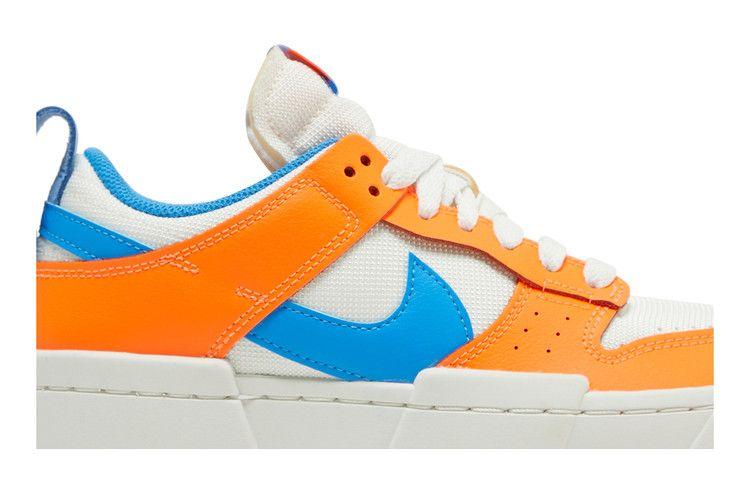 Women's Sneakers Nike Dunk Low Disrupt Supa (Women's) Sail/Light Blue/Total Orange