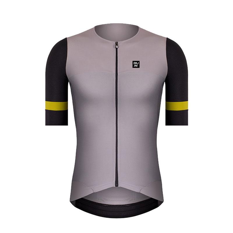 Summer PRO AERO Elastic Sleeve Cycling Clothing Man Red Senior Breathable Cycling Jersey Set Mountain Bicycle Road Riding Jersey
