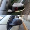 Black Carbon Fiber Look Mirror Cover Rearview Side Mirror Cap For Volkswagen VW GOLF 5 6 Plus Jetta MK5 Passat B5.5 B6 EOS