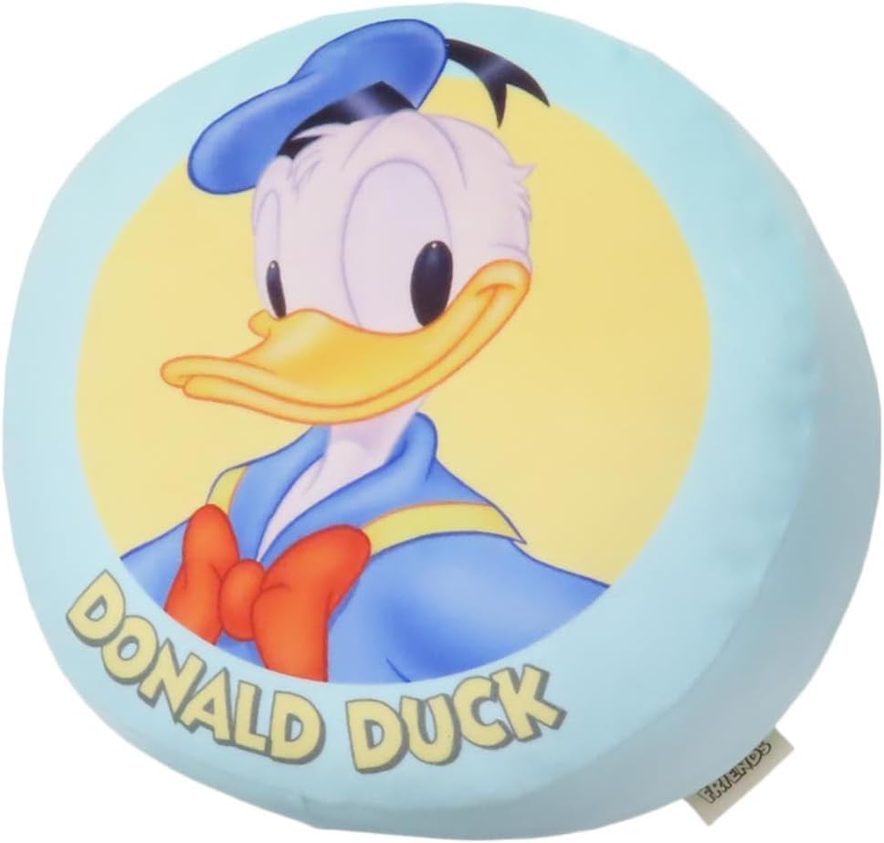 MORIPiLO Disney Donald Duck Body Pillow Puff Soft and Gentle On the Plush Nap Disney by Morishita Pillows (Retro Cushion) - Skin, Toy, Pillow,