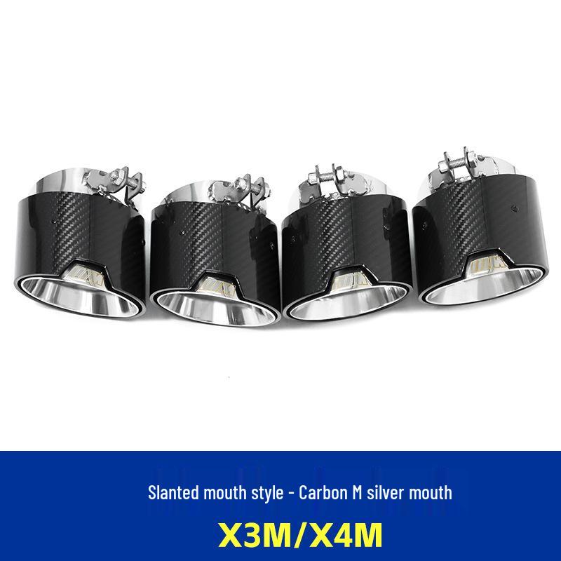BMW X3M X4M F97 F98 Carbon Fiber Exhaust Tail Pipes