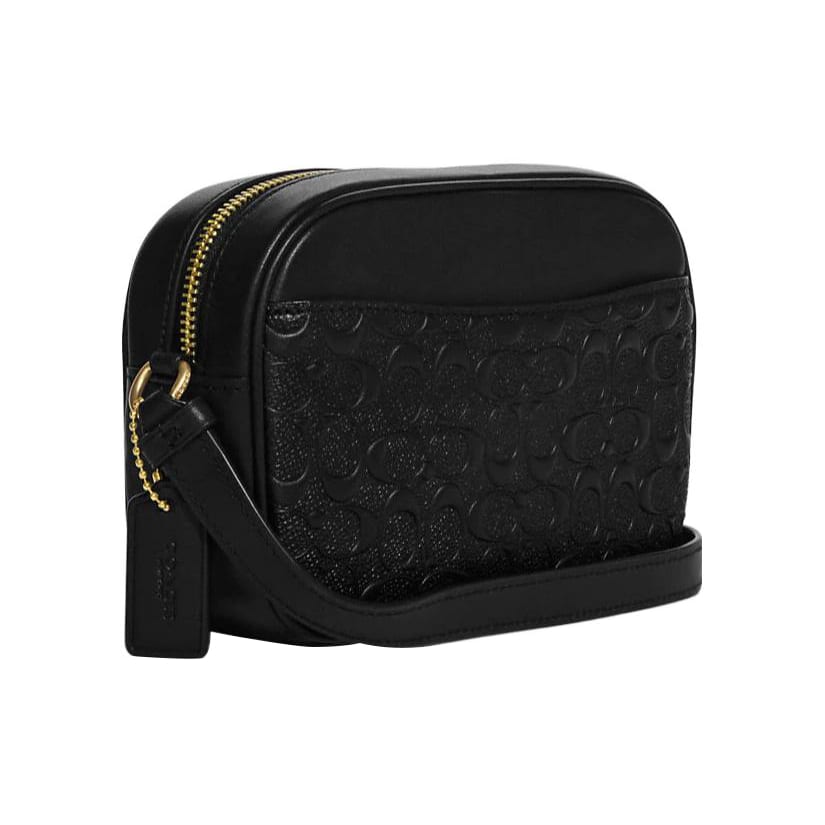 Coach Jamie Smooth Calfskin Camera Bag, Shoulder Bag, Crossbody Bag Mini Women's Black CC943-IMBLK