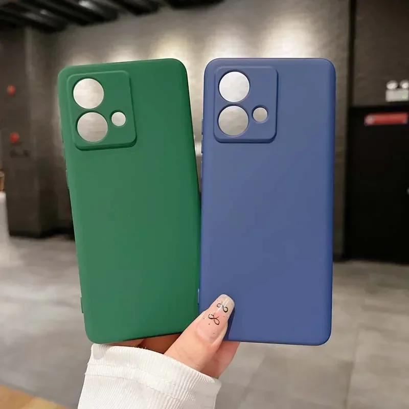 Liquid Silicone Phone Case For OnePlus 12 12R 11 5G 10T 10 Pro Nord 4 CE4 Lite Skin Feel Protect Cover