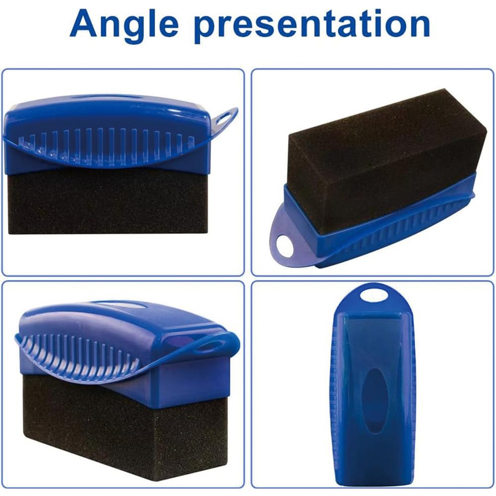 Car Tire Wax Polishing Wear-resistant Sponge Car Paint Surface Interior Cleaning Sponge Waxing Care Thickened Sponge Block