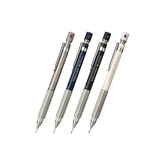 Platinum Pen Pro-Use 171 Mechanical Pencil 0.9mm White MSDA-1500D#3 with Schnork System and Safety Slide Mechanism