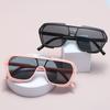 New children's framed sunglasses boys and girls personalized sunscreen sunglasses fashion street photography trend children's sunglasses