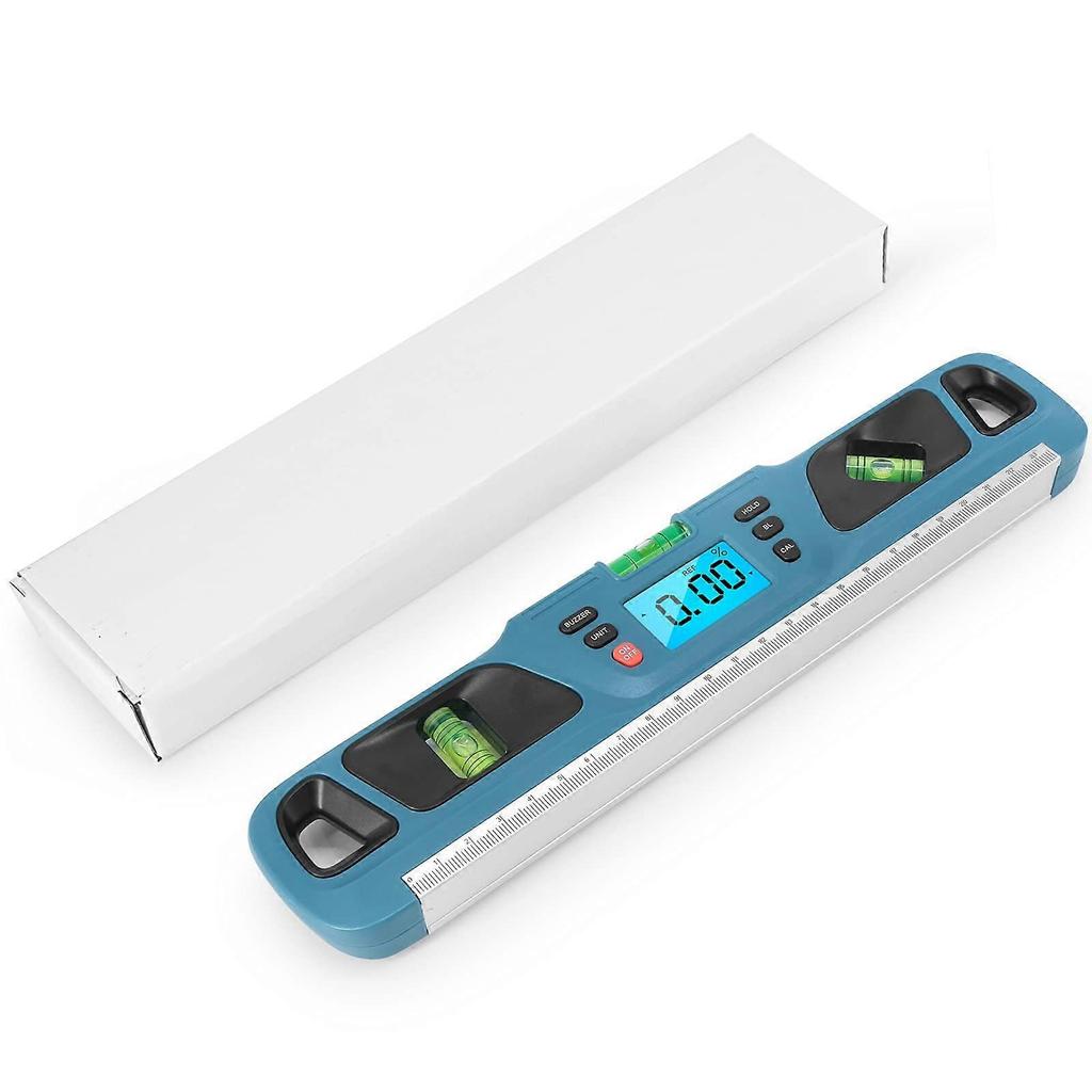 Neigungsmesser, Digitaler Neigungsmesser Winkelmesser Messgerät Wasserwaage Aufrechte Magnet 360 Grad Bereich mit Hintergrundbeleuchtung