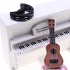 Musikalisches Rollenspiel-Zubehör Miniatur-Kunststoff-Tamburin Perfekt für Puppenhaus-Dekorationen und Eltern-Kind-Interaktion