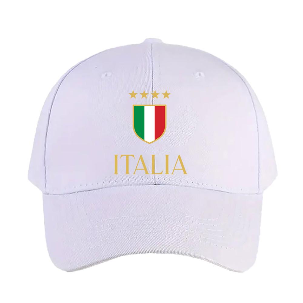 Italia Cap Summer Woman Man Adult Hat Fashion Casual Adjustable Printed Baseball Caps Trucker Cap Outdoors