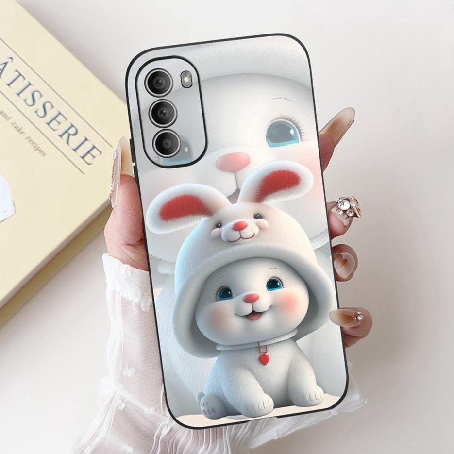 For Motorola Moto G51 G71 5G Case Moto G31 Cute Panda Cartoon Cover Soft Silicone Phone Case For Moto G71 G 31 51 MotoG51 Bumper