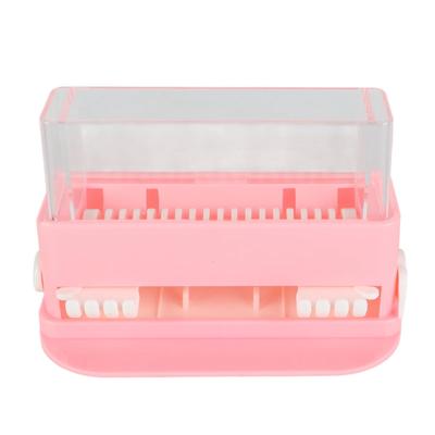 Mikroapplikator-Halterbox, transparent, großes Fassungsvermögen, Kunststoff-Applikatorbürstenspender für Zahnärzte