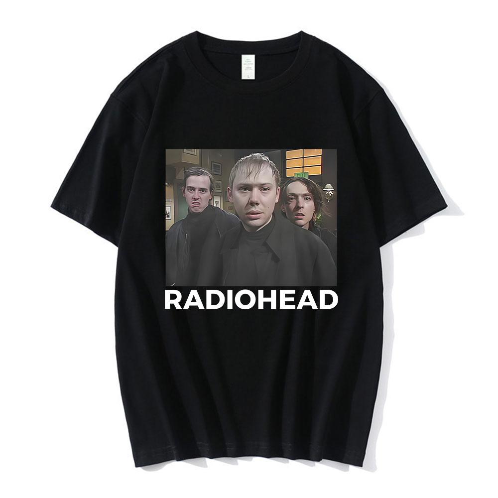 

Funny Rock Band Radiohead Parody It s Always Sunny Meme T-shirts Men Women Clothing Fashion Vintage T Shirts Streetwear S