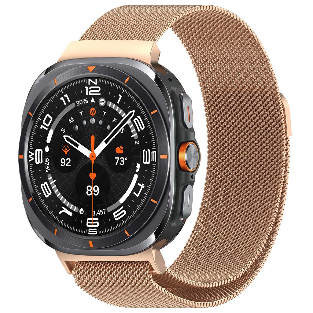 Milanese loop Strap for Samsung Galaxy Watch 7 Ultra 47mm Stainless Steel metal belt Bracelet correa Galaxy Watch ultra 47 band
