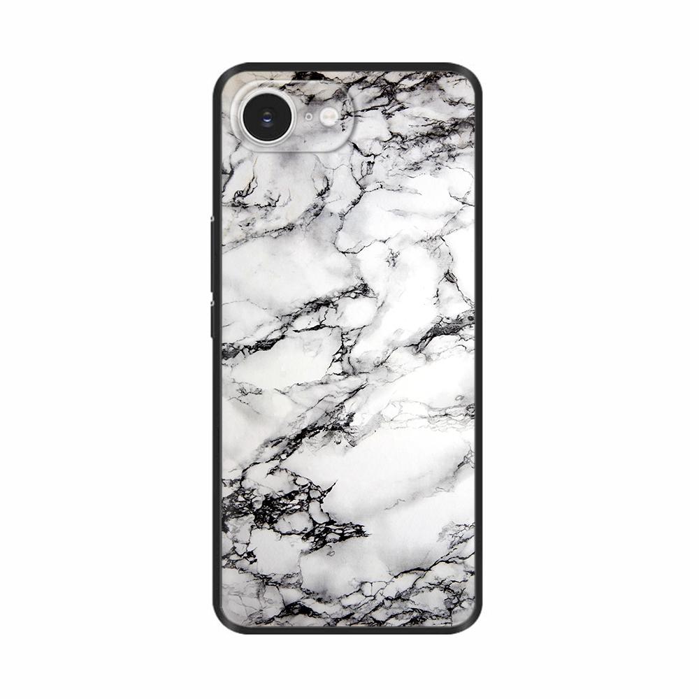 Silicone Phone Case For For iPhone 16E iPhone16E SE 2025 SE4 5G Soft Black Shockproof Shell Protection Back Cover Cases Coque