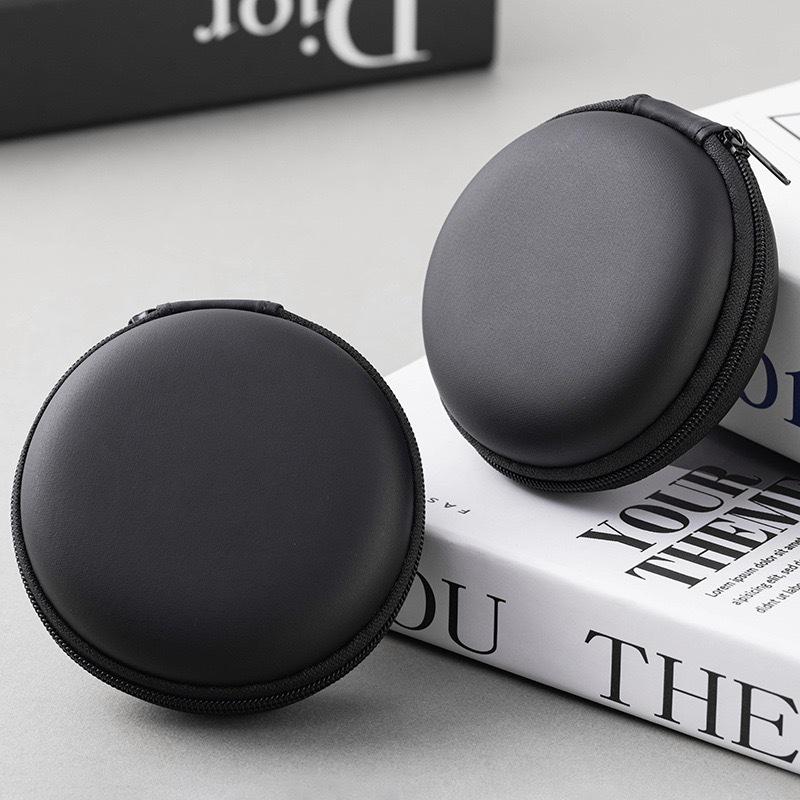 

Eva Bag: Data Cable & Earphone Storage - Round Zipper Bag for Digital Accessories