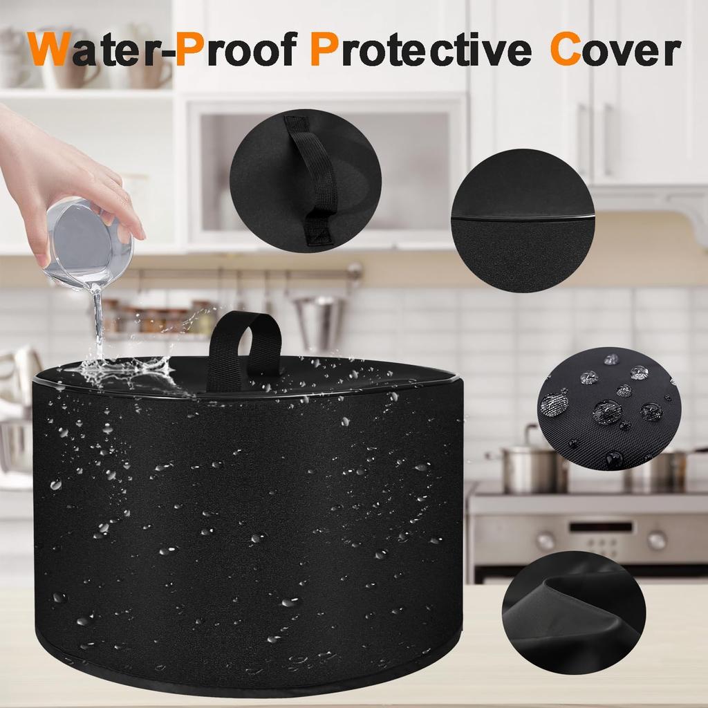 Dust Cover for 2 QT Rice Cooker Heavy Duty Thickened Waterproof Dustproof Slow Cooker Cover Case for AROMA Digital Rice Cooker 2Qt ARC-914SBD ...