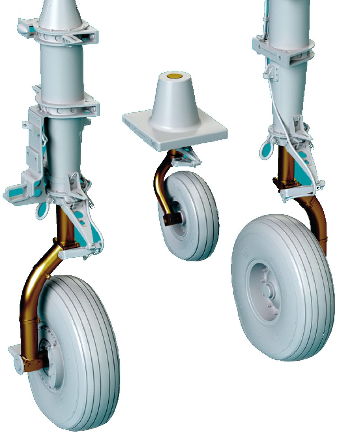 

Reskit 1/35 scale CH-54A Tarhe Landing Gear (Parked, Installed) (for ICM) Plastic Model Kit Parts RSKU35-0075 (Airplane)