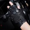 Special Forces Men Leather Half Finger Gloves For Cycling And Tactical Sports