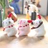 Cute Christmas Kabibala Pendant Plush Toy Doll Capybara Bag Hanging Ornament Keychain Doll
