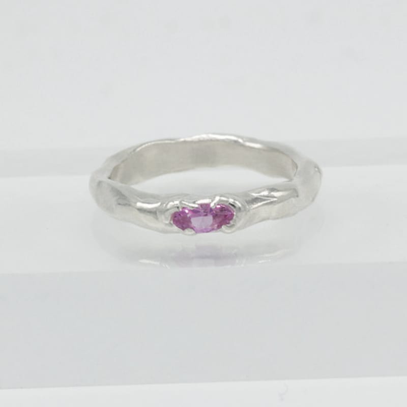 studio curve 1stone ring