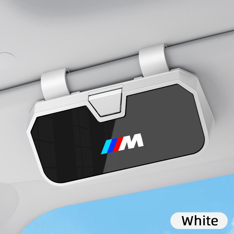 EFB26 High-end Car Sun Visor Glasses Clip Glasses Holder Sunglasses Storage Case For BMW M F10 F20 E83 E90 E92 E93 X1 X5 X6 F3 G03 E84