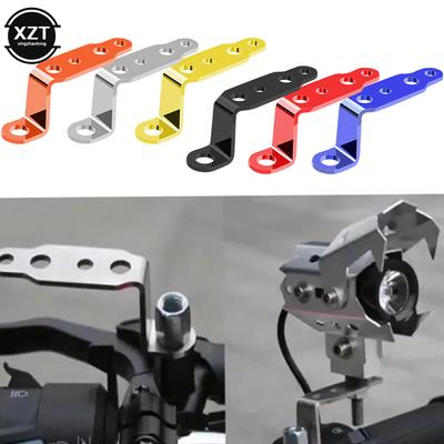 Accessoires de modification de moto multifonctions Supports de phares Support de lampe de rétroviseur Support d'extension