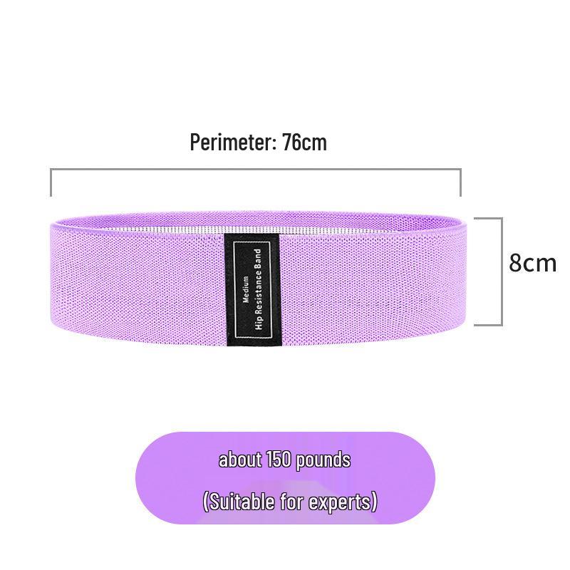 Non-Slip Latex Silk Resistance Band for Yoga, Stretching, and Glute Workouts