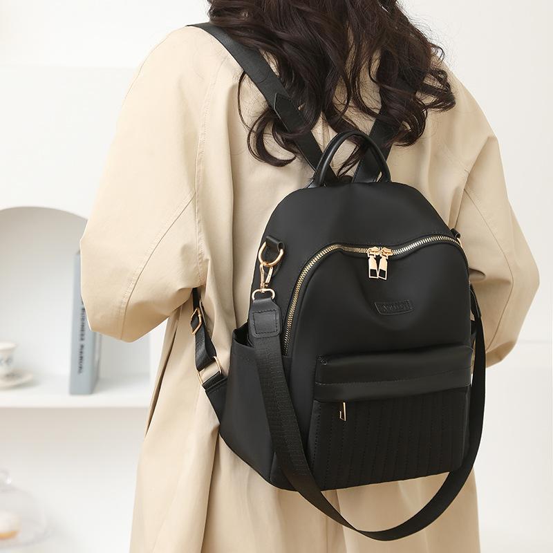 Fashion light luxury trendy cool business travel women backpack 25 summer new literary and leisure student schoolbag women