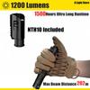 NITECORE MH12 V2 Tactical Torch Flashlight 1200LM for Camping Searching Hiking Lantern Patrol Lantern Emergency Searching