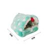 Small Animal Warm Shelter Soft Cotton Nest House for Hamsters Parrots Hedgehogs Hanging Bed Cozy Hideout with Clip for Cage