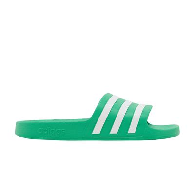 Adilette Aqua Slides 'Vivid Green'