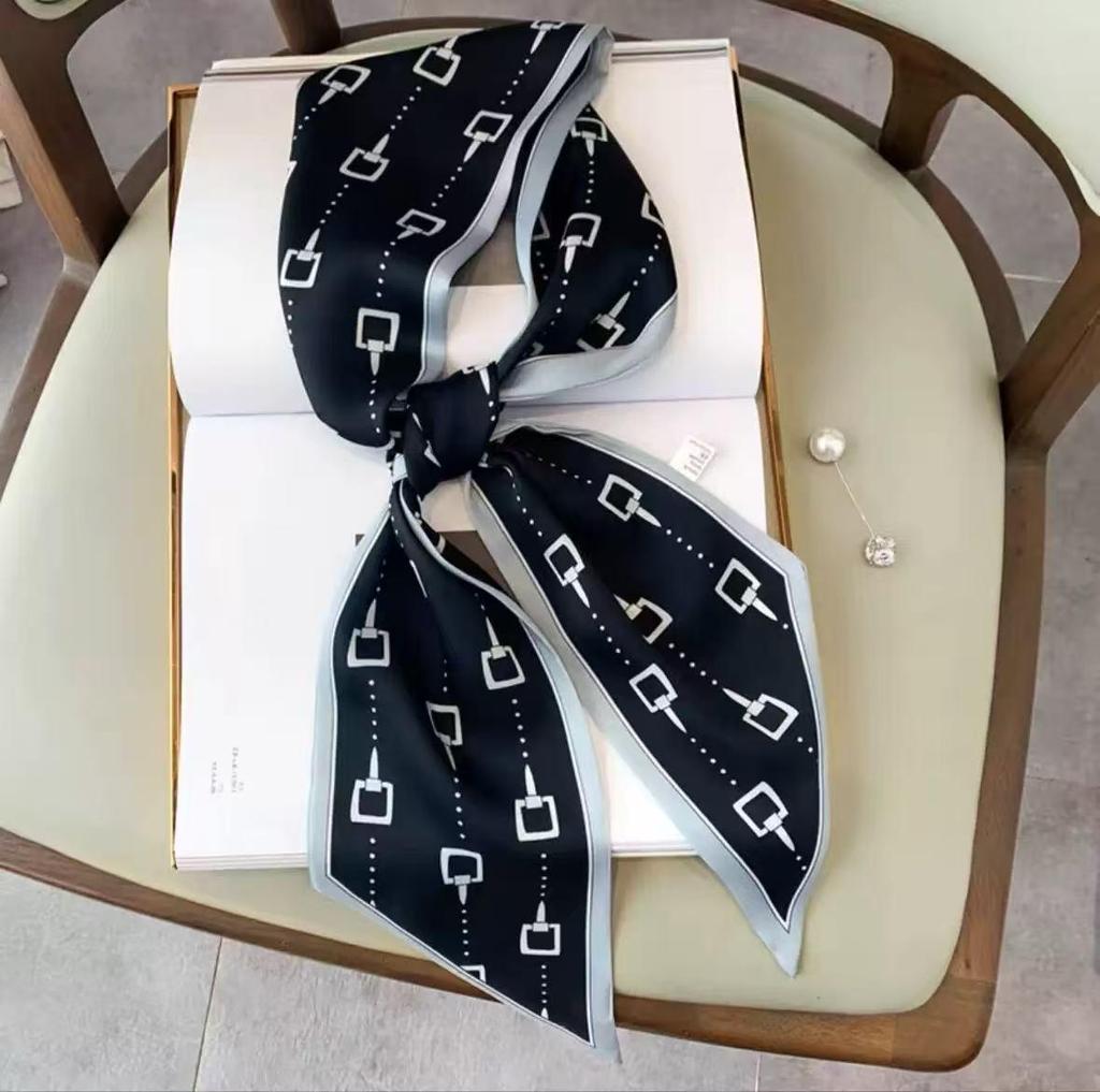 Women's Polka Dot Cashew Long Scarf Belt – 2025 Waist & Neck Accessory