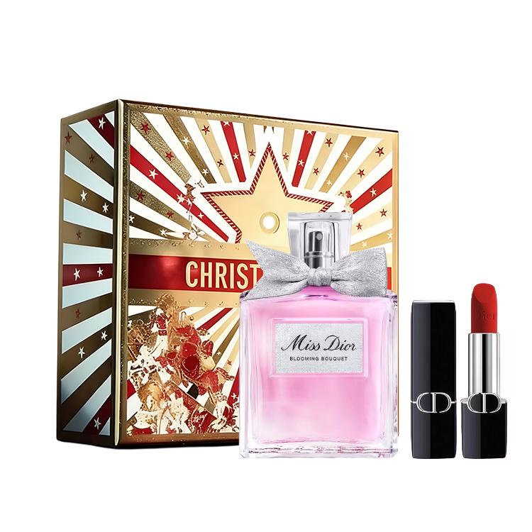 Dior Miss Dior Blooming Bouquet Eau de Toilette Con Rossetto Rouge Dior Set 26 Edizione Limitata Capodanno