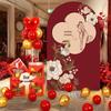Wedding Engagement Photo Area Decoration Set: Balloon Kit & Welcome Board for Background Wall