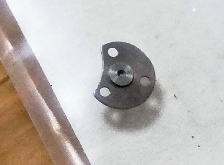 SEIKO Part Seiko 541031 Rotor Axle Oscillating Weight Axle PN002350 1 Cal.2517A/2501A Standard Mail