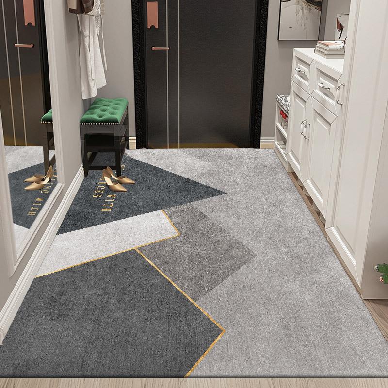Entrance Carpet Classic Floor Mat Dust Scrapping Home Soft Pastoral Style Carpet Retro Decor Rugs