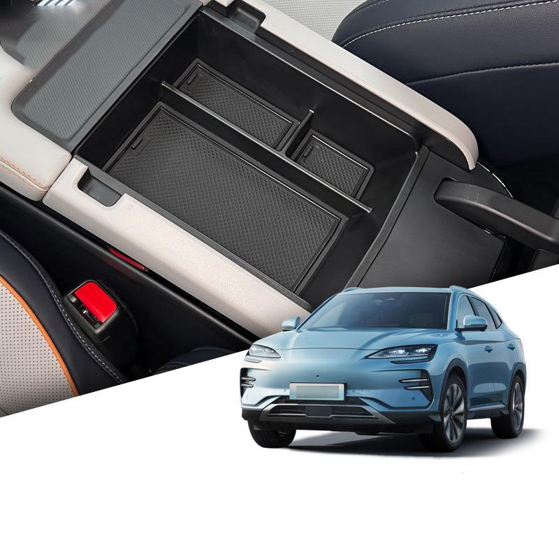 Car Armrest Storage Box Cup Holder for BYD Seal U Sealion 6 Song Plus Champion Edition 2024 2024 2025 Interior Accessories