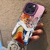 Nick Judy applies to Apple 17 mobile phone case iPhone15 soft case 16 anti-drop 14promax Zootopia