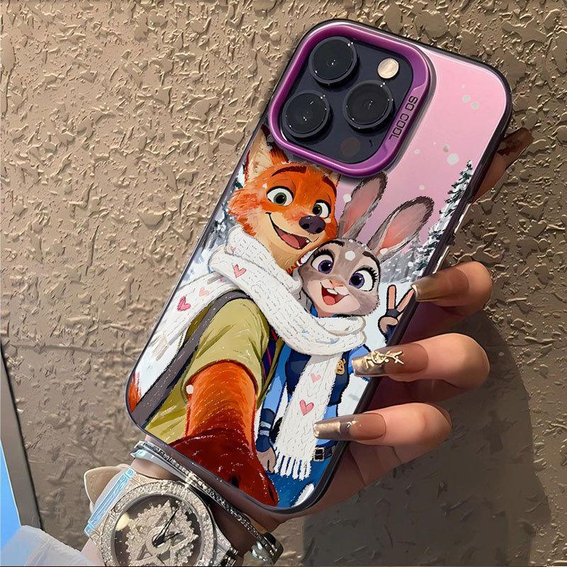 Nick Judy applies to Apple 17 mobile phone case iPhone15 soft case 16 anti-drop 14promax Zootopia