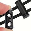 Adjustable Sweatpants Elastic Band Sports Pants Rope Elastic Waistband Straps with Cord Locks Stopper DIY Sewing Accessories