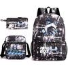 Astro Bot Children's School Bag, Cosmic Robot Elementary School Student Starry Sky Backpack Leisure Bag