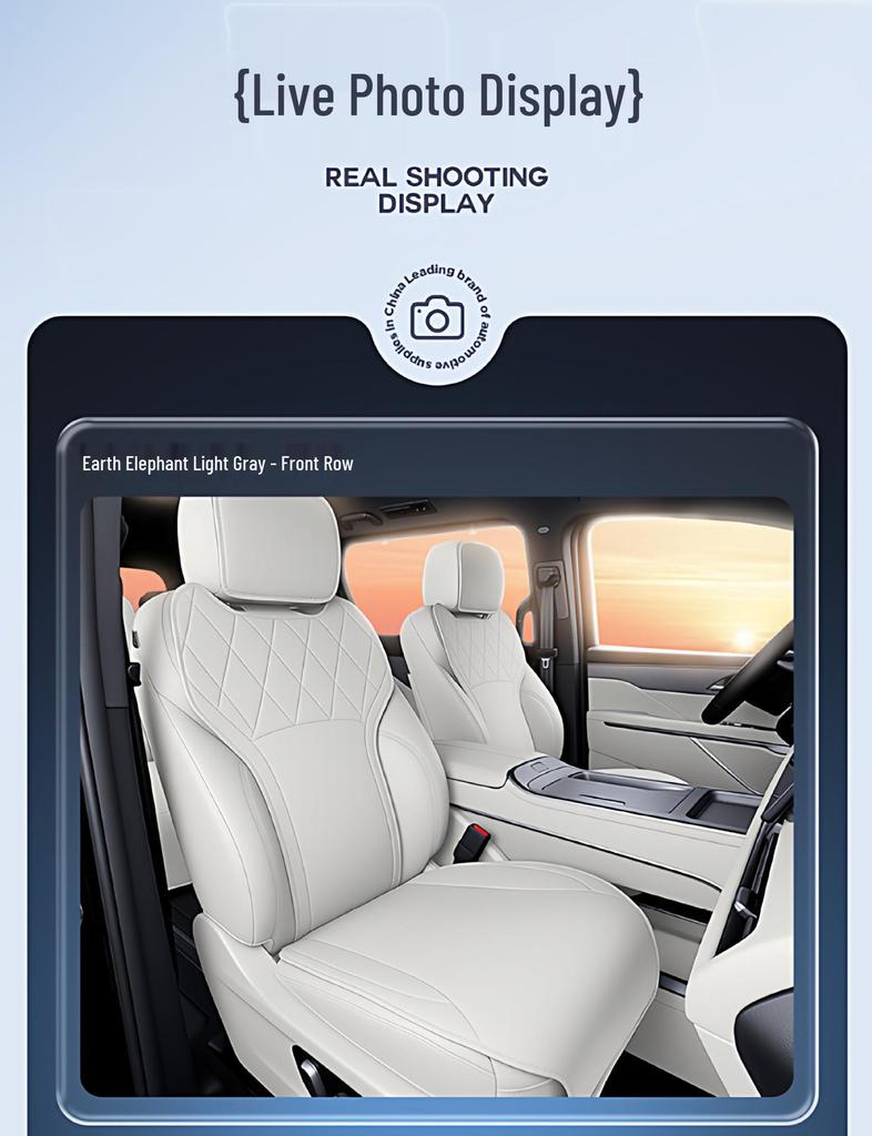 ZEEKR LS9 All-Season Universal Seat Cushion Cover for 2026 Six-Seater