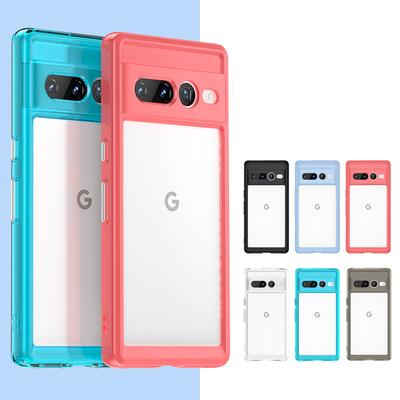 For Cover Google Pixel 7 Pro Case Google Pixel 7 Pro Capa Shockproof Multicolour Clear Transparent Funda Google Pixel 7 8 Pro 7A