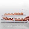 Double Layer Rolling Egg Dispenser Home Refrigerator Large Capacity Egg Storage Box Automatic Scrolling Egg Holder Kitchen Tools